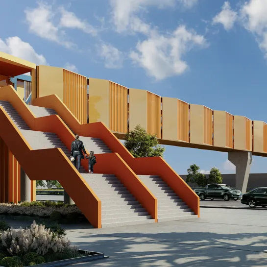 Open Air Mall (Pedestrian Bridge)